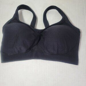 Truekind Black Daily Comfort Wire Free Shaper Bra #10022 Size 2X